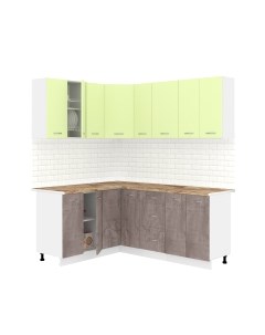 Кухонный гарнитур Кортекс-мебель Корнелия Лира 1.5x1.9