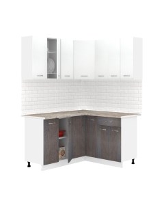 Кухонный гарнитур Кортекс-мебель Корнелия Лира 1.5x1.4
