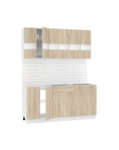 Кухонный гарнитур Кортекс-мебель Корнелия Экстра 1.7 без столешницы