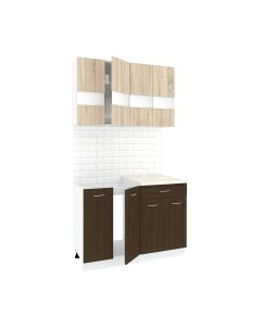 Кухонный гарнитур Кортекс-мебель Корнелия Экстра 1.2м