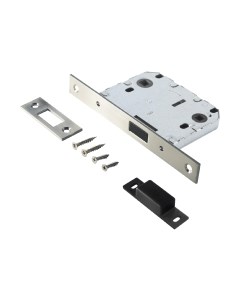 Защелка врезная с фиксацией Аллюр АРТ L7050-MS SN