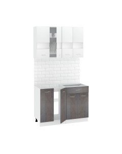 Кухонный гарнитур Кортекс-мебель Корнелия Экстра 1.1м без столешницы