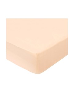 Простыня Milanika Персик на резинке 180x200x20 Миланика