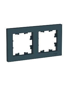 Рамка для выключателей и розеток Systeme (Schneider) Electric AtlasDesign ATN000802 Systeme (schneider) electric