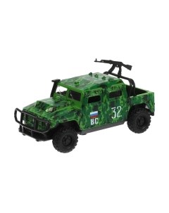 Автомобиль игрушечный Технопарк Армейский внедорожник Пикап / HUMVEPICKUP-12MIL-BN