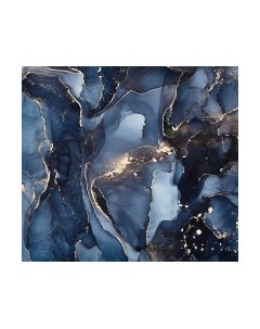 Фотообои листовые Vimala Флюиды темно-синие