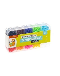 Развивающая игра Bondibon Термомозаика. Бусины / ВВ4987