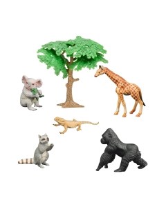 Набор фигурок коллекционных Masai Mara Мир диких животных / MM211-231 Masai mara