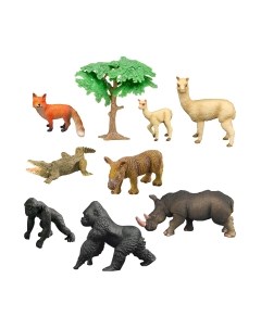 Набор фигурок коллекционных Masai Mara Мир диких животных / MM211-260 Masai mara