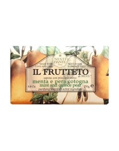Мыло твердое Mint & Quince Pear Nesti dante