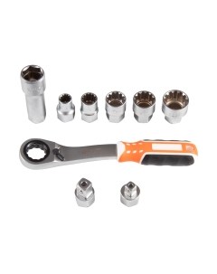 Набор головок слесарных Affix С принадлежностями / AF01917C