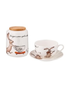 Набор для чая/кофе Lefard Счастье есть / 85-1799