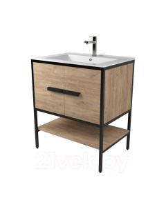 Тумба под умывальник Дабер 010 Andrea Elen 80 / Т10.8А.2.6