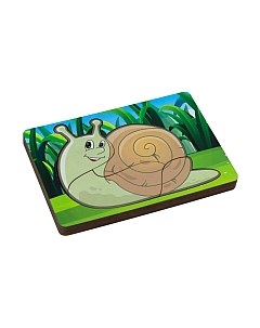 Развивающая игрушка Paremo Вкладыш. Улитка / PE720-13