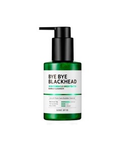Пенка для умывания Some By Mi Bye Bye Blackhead 30 Days Miracle Green Tea Tox Bubble Cleanser Some by mi