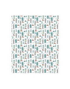 Скатерть JoyArty Зимний город / tcox_303160 Joyarty