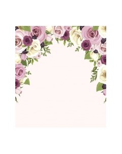 Скатерть JoyArty Арка цветов / tcox_10586 Joyarty