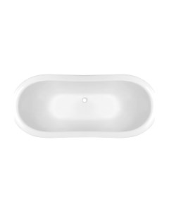 Ванна из искусственного мрамора Эстет Бостон с литым подиумом 180x74 / ФР-00001046