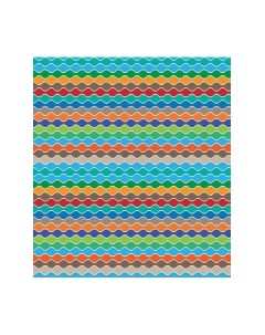 Скатерть JoyArty Волны со всеми цветами / tcox_21533 Joyarty