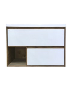 Тумба с умывальником Эстет Monaco Wood / ФР-00010673