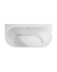 Ванна из искусственного мрамора Эстет Майами пристеночная 170x85.5 / ФР-00010630