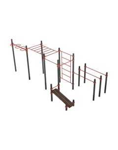 Спортивный комплекс уличный Dinamika ZSO-001886