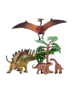 Набор фигурок коллекционных Masai Mara Динозавры и драконы для детей. Мир динозавров / MM206-021 Masai mara
