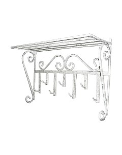 Вешалка для одежды Dudo ВННС-016