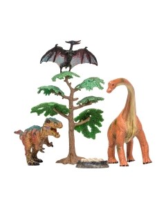 Набор фигурок коллекционных Masai Mara Динозавры и драконы для детей. Мир динозавров / MM206-020 Masai mara