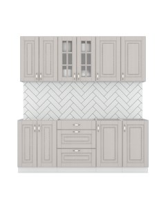 Кухонный гарнитур Интермебель Бостон-5 2.0 без столешницы