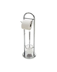 Стойка для туалетной бумаги с ершиком Рыжий кот B0813 / 002670