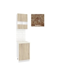 Комплект кухонных модулей Кортекс-мебель Корнелия Экстра 50р2д