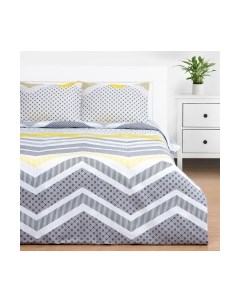 Комплект постельного белья Этель Gray Geometry / 9096454
