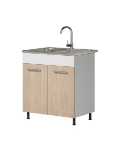 Шкаф под мойку Genesis Мебель Алиса 12 600 2 двери со вставкой Genesis мебель