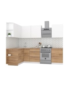 Кухонный гарнитур Интермебель Микс Топ-13 2.1x1.5м левая