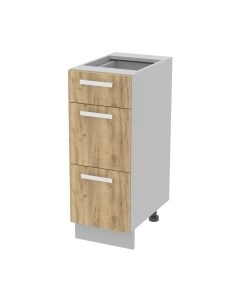 Шкаф-стол кухонный Интерлиния Компо НШ30рш3 1м+2б