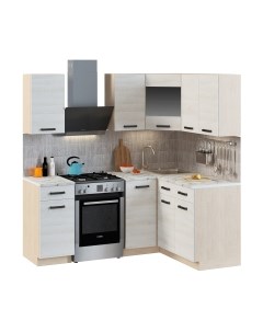 Кухонный гарнитур Genesis Мебель Алиса Loft №2 1.4x1.4 Genesis мебель