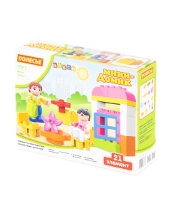 Конструктор Полесье Мини Домик Макси / 77677