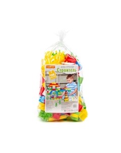 Конструктор Полесье Строитель большой / 0576