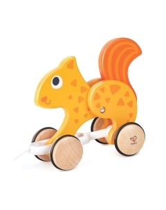 Игрушка-каталка Hape Зверики Белочка / E0917_HP