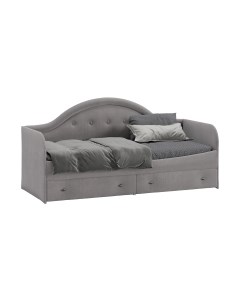 Кровать-тахта ТриЯ Адель тип 1 с мягкой спинкой 80x200 Трия