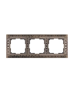 Рамка для выключателей и розеток Werkel Antik WL07-Frame-03 / A029840