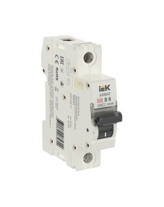 Выключатель автоматический IEK AR-M06N-1-B006 Iek