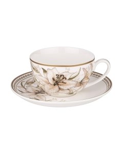 Чашка с блюдцем Lefard Lilies / 590-270