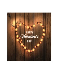 Скатерть JoyArty Валентинка для него / tcox_92007 Joyarty