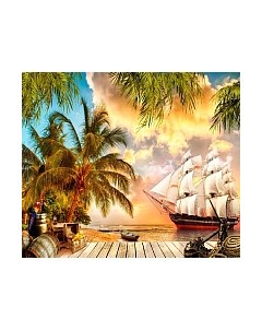 Фотообои листовые Citydecor Остров сокровищ