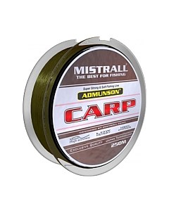 Леска монофильная Mistrall Admunson Carp 0.25мм 250м / ZM-3332025