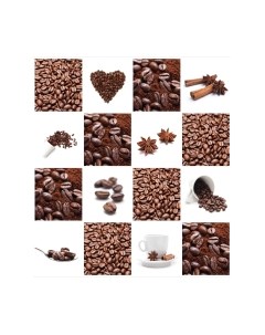 Скатерть JoyArty Кофейные квадраты / tcox_29940 Joyarty