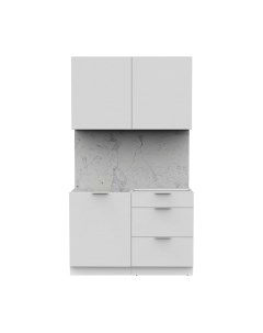 Кухонный гарнитур Интермебель Микс Топ-1 1.2м без столешницы