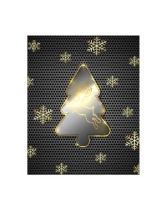 Скатерть JoyArty Золотая ель / tcox_5694 Joyarty